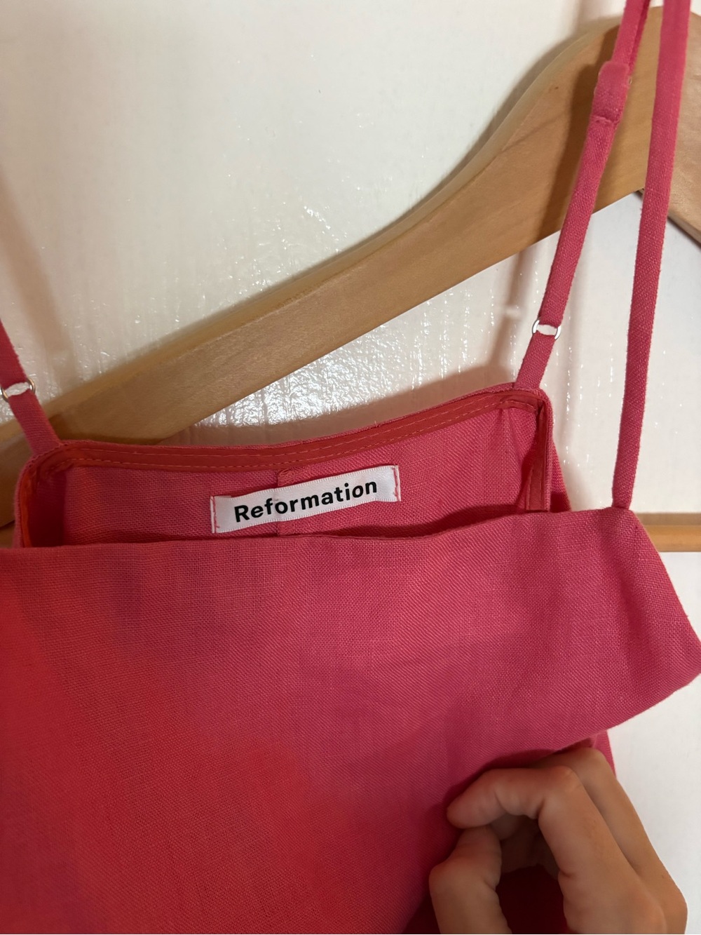 Reformation Hot Pink Mini Dress